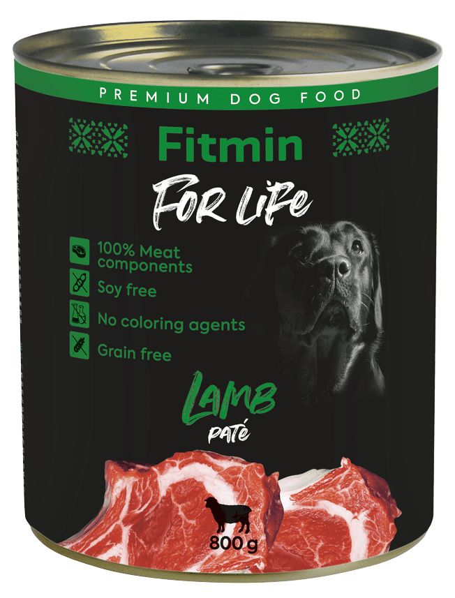 Fitmin Dog For Life Konzerva jahňacia 8x800 g